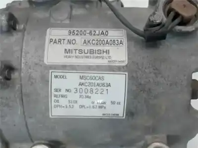 Автозапчасти б/у компрессор кондиционера воздуха за suzuki swift iii (sg) 1.3 ссылки oem iam 9520062ja0  akc200a083a