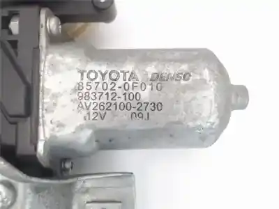 Second-hand car spare part passenger side right window regulator for toyota yaris (ksp9/scp9/nlp9) 1.3 cat oem iam references 857020f010  
