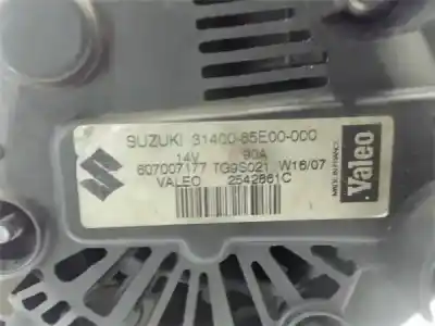 Gebrauchtes Autoersatzteil lichtmaschine zum suzuki swift iii (sg) 1.3 ddis oem-iam-referenzen 3140085e00000  2542861c