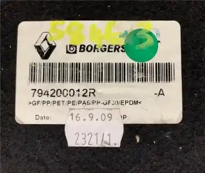 Автозапчастина б/у задній лоток для renault scenic iii (jz) 1.5 dynamique посилання на oem iam 794200012r   Автозапчастина б/у задній лоток для renault scenic iii (jz) 1.5 dynamique посилання на oem iam 794200012r
