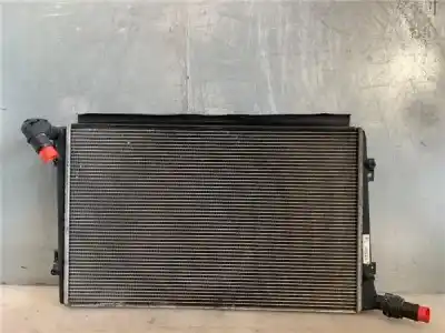Peça sobressalente para automóvel em segunda mão radiador de água por seat leon (1p1) 1.9 tdi referências oem iam 1k0121251ak