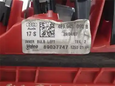 Автозапчастина б/у лівий задній ліхар в дверях для audi a6 avant (4f5) 2.8 fsi посилання на oem iam 4f9945093b 4f9945093 , audi 13198765