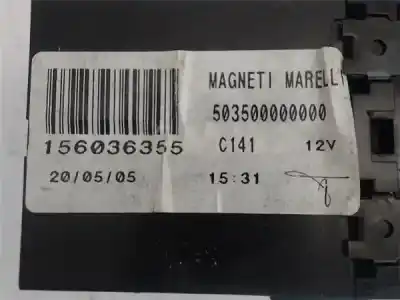 Second-hand car spare part multifunction display for alfa romeo alfa 156 1.9 jtd 8v distinctive oem iam references 156036355  