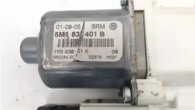 Recambio de automóvil de segunda mano de motor elevalunas delantero izquierdo para volkswagen golf v plus (5m1) 2.0 tdi 16v referencias oem iam 5m1837401b  