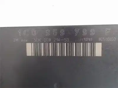 Second-hand car spare part ecu engine control for seat leon (1m1) 1.6 16 v oem iam references 1c0959799f  