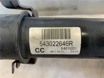 Автозапчастина б/у передній правий амортизатор для renault scenic iii (jz) 1.2 grand expression посилання на oem iam 543022646r  