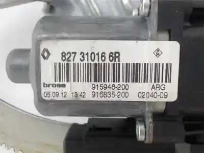 Автозапчастина б/у регулятор склона задній лівий для renault scenic iii (jz) 1.2 grand expression посилання на oem iam 827310166r  915946200