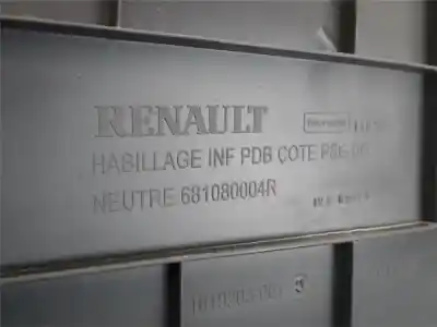 Second-hand car spare part glove compartment for renault scenic iii (jz) 1.2 grand expression oem iam references 681080004r  