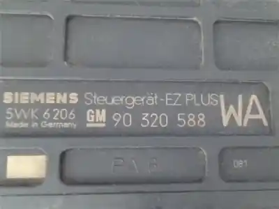 Second-hand car spare part ecu engine control for opel corsa b 1.6 gsi 16v oem iam references 90320588  5wk6206