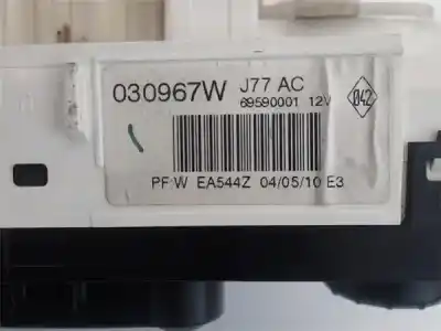 Pezzo di ricambio per auto di seconda mano controllo climatico per renault modus / grand modus (f/jp0_) 1.5 dci (fp0f, jp0f) riferimenti oem iam 69590001  