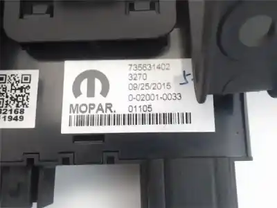 Tweedehands auto-onderdeel schakelaar voor fiat 500x (334_) 1.6 d multijet (334axa1b, 334axa11) oem iam-referenties 735631402  