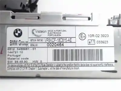 Автозапчастина б/у панель інструментів для mini mini (r56) 1.6 16v diesel cat посилання на oem iam 62109233767  62116977077