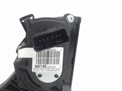 Second-hand car spare part accelerator pedal for citroen jumpy furgón (v_) 2.0 bluehdi 120 oem iam references 86et40  