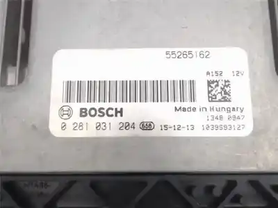 Автозапчастина б/у ебу контролер двигуна для fiat 500x (334_) 1.6 d multijet (334axa1b, 334axa11) посилання на oem iam 55265162  0281031204