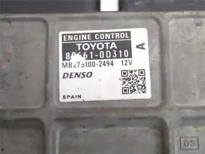 Second-hand car spare part ecu engine control for toyota yaris (ksp9/scp9/nlp9) 1.3 cat oem iam references 896610d310  