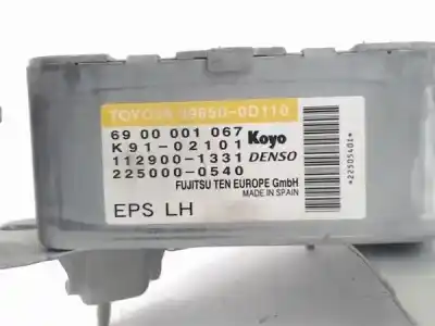 Tweedehands auto-onderdeel ecu motorcontroller voor toyota yaris (ksp9/scp9/nlp9) 1.3 cat oem iam-referenties k9102101  