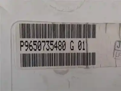 Peça sobressalente para automóvel em segunda mão quadrante por citroen c2 (jm_) 1.4 hdi referências oem iam 9650735480g  