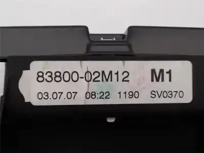 Peça sobressalente para automóvel em segunda mão quadrante por toyota auris (e15) 2.0 d-4d referências oem iam 8380002m12  