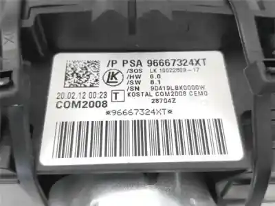 Автозапчастина б/у перерівний контроль для citroen c3 ii (sc_) 1.4 hdi 70 (sc8hzc, sc8hr0, sc8hp4) посилання на oem iam 96667324xt  