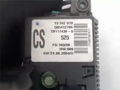 Second-hand car spare part clock for opel corsa c 1.3 cdti oem iam references 13242079  28117436