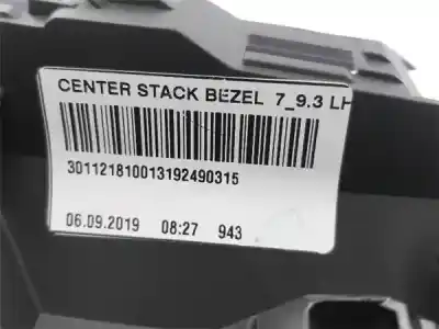 Second-hand car spare part multifunction display for renault clio v 1.0 tce oem iam references 280346137r  275100936r