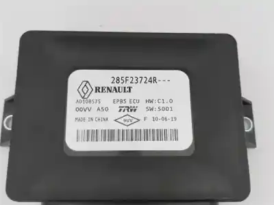 Second-hand car spare part electronic module for renault clio v 1.0 tce oem iam references 285f23724r  