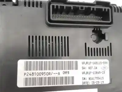 Peça sobressalente para automóvel em segunda mão quadrante por renault clio v 1.0 tce referências oem iam 248100950r  