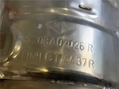 Peça sobressalente para automóvel em segunda mão catalisador por renault clio v 1.0 tce referências oem iam 208a07026r  