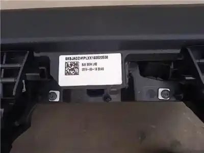 Peça sobressalente para automóvel em segunda mão kit airbag por renault clio v 1.0 tce referências oem iam 985157869r  985707003r