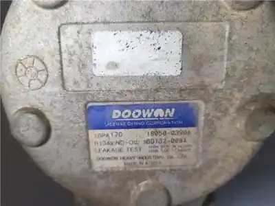 Peça sobressalente para automóvel em segunda mão compressor de ar condicionado a/a a/c por ssangyong rodius i 2.7 xdi referências oem iam 6652300011  