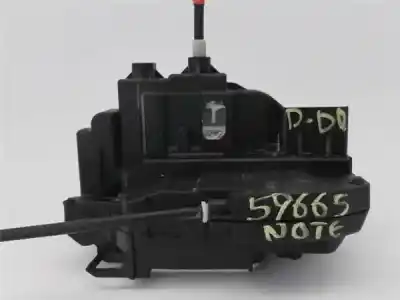 Second-hand car spare part FRONT RIGHT CENTRAL LOCKING SYSTEM for NISSAN NOTE (E11E)  OEM IAM references 805009U100  