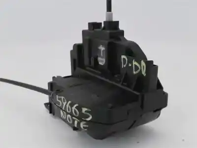 Second-hand car spare part front right central locking system for nissan note (e11e) 1.5 dci turbodiesel cat oem iam references 805009u100  