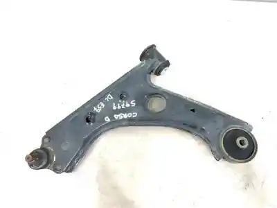 Peça sobressalente para automóvel em segunda mão braço de suspensão superior dianteiro esquerdo por opel corsa d 1.2 cat (a 12 xer / ldc) referências oem iam 13426552