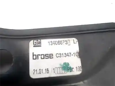 Автозапчастина б/у регулятор вікна передній лівий для citroen c3 picasso (sh_) 1.6 bluehdi 100 посилання на oem iam 9673654180  