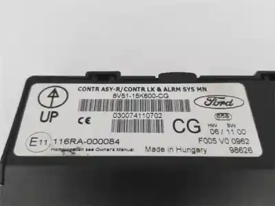Second-hand car spare part electronic module for ford fiesta vi 1.25 oem iam references ca6t15k600ea  8v5115k600cg