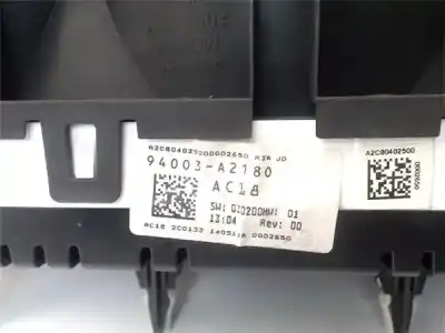 Peça sobressalente para automóvel em segunda mão quadrante por kia ceed (jd) 1.4 concept referências oem iam 94003a2180  