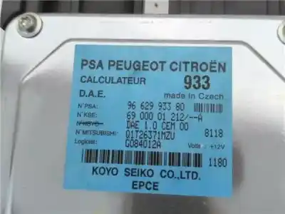 Second-hand car spare part steering control unit for citroen c2 (jm_) 1.1 oem iam references 9662993380  