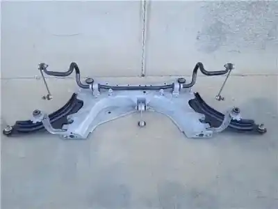 Peça sobressalente para automóvel em segunda mão charrió / suporte de eixo dianteiro por renault zoe (bfm_) z.e 40 electrico referências oem iam 296a65265r