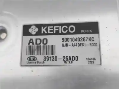 Second-hand car spare part ecu engine control for kia rio (jb) 1.4 16v oem iam references 3913026ad0  9001040267kc