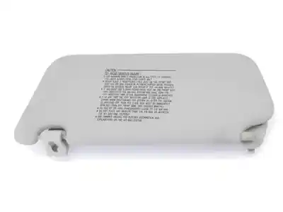 Peça sobressalente para automóvel em segunda mão para-sol direito por kia rio (jb) 1.4 16v referências oem iam 852201g220lx