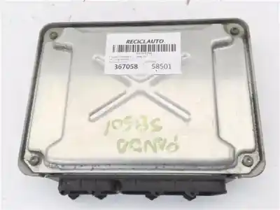 Second-hand car spare part ecu engine control for fiat ii panda (169) 1.2 oem iam references 55190098  6160112400