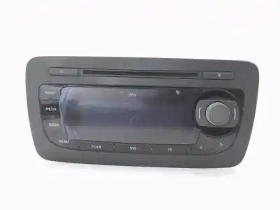 Second-hand car spare part audio system / radio cd for seat ibiza berlina (6j5) 1.4 oem iam references 6j0035153b