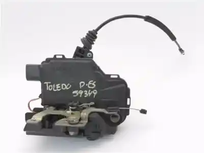 Second-hand car spare part left front door lock for seat toledo ii (1m2) 1.9 tdi oem iam references 3b1937015a