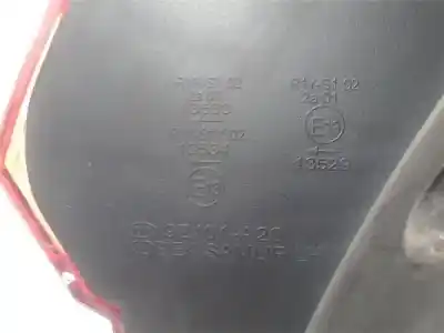 Second-hand car spare part left tailgate light for kia ceed (jd) 1.4 concept oem iam references 92410a2000  