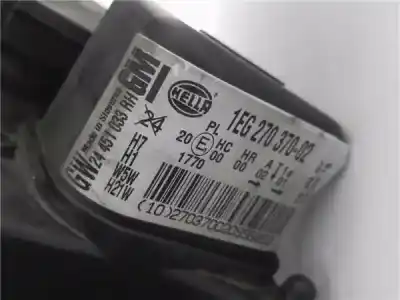 Автозапчасти б/у правая фара за opel astra h gtc (a04) 1.7 cdti (l08) ссылки oem iam 93178636  24541033rh