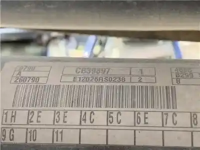 Автозапчастина б/у задня вісь для ford fiesta vi (cb1, ccn) 1.6 tdci посилання на oem iam 5212628  