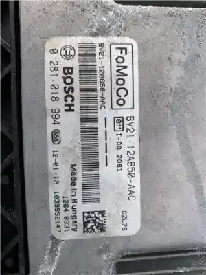 Автозапчастина б/у ебу контролер двигуна для ford fiesta vi (cb1, ccn) 1.6 tdci посилання на oem iam bv2112a650aac  281018994
