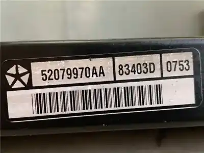 Second-hand car spare part intercooler for jeep grand cherokee (wj/wg) 2.7 crd limited oem iam references 55116860ac