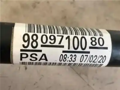 Peça sobressalente para automóvel em segunda mão transmissão dianteira esquerda por citroen c3 aircross ii (2r_, 2c_) 1.2 puretech 110 (2rhnzb 2rhnzw 2rhnpx 2rhnpj) referências oem iam 9809710080