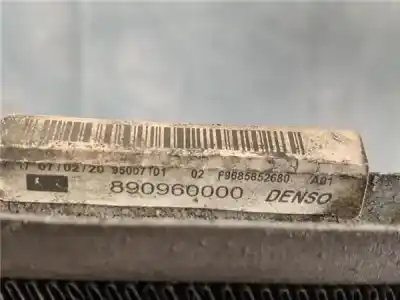 Peça sobressalente para automóvel em segunda mão radiador de água por citroen c3 aircross ii (2r_, 2c_) 1.2 puretech 110 (2rhnzb 2rhnzw 2rhnpx 2rhnpj) referências oem iam 890960000